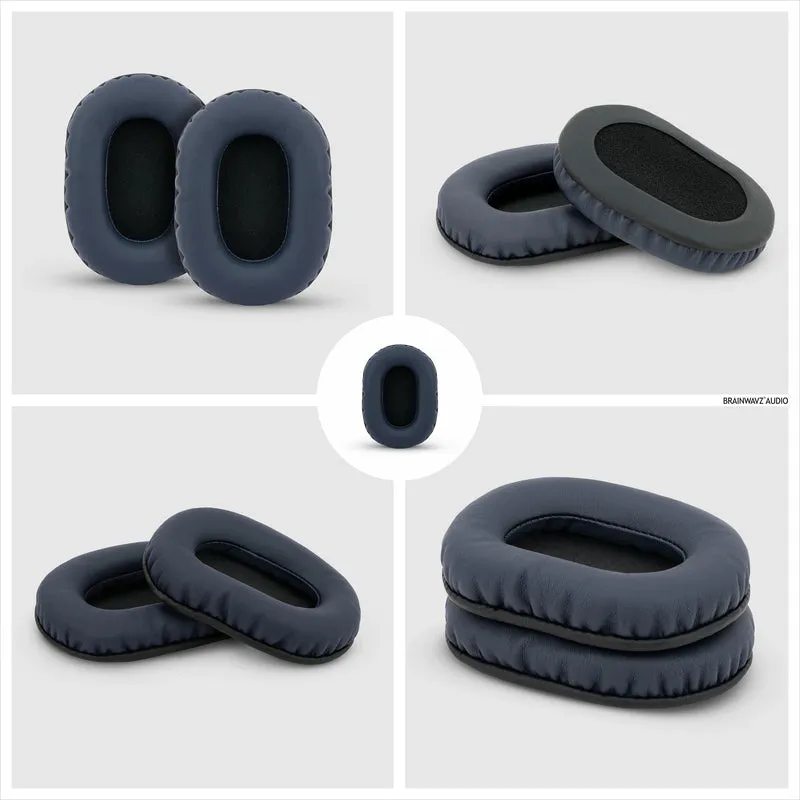 SONY MDR-7506 Ersatz-Premium-Ohrpolster - Auch geeignet für V6, CD900ST Kopfhörer (PU)