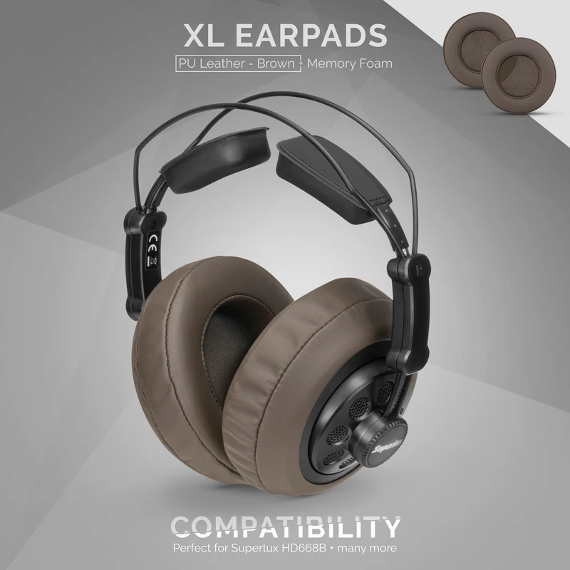 Kopfhörer Memory Foam Earpads - XL-Größe