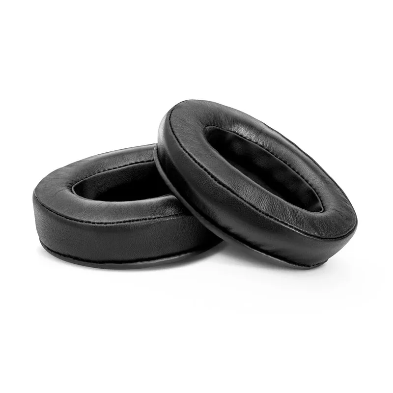 Kopfhörer Memory Foam Ohrpolster - Oval - Schaffell Leder