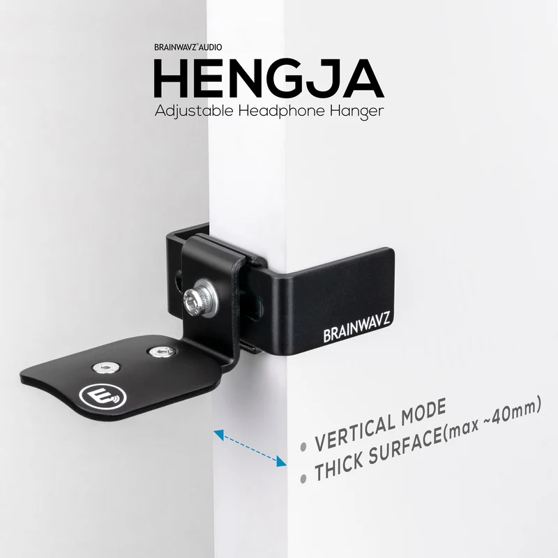 Hengja - Ganzmetall verstellbarer Kopfhörerhalter