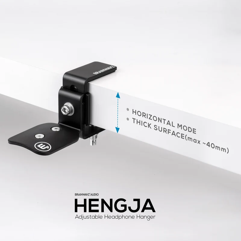Hengja - Ganzmetall verstellbarer Kopfhörerhalter