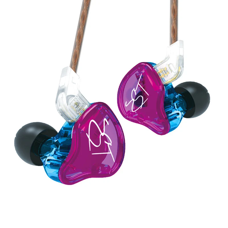 【KZ ZST】1BA+1DD HiFi in Ear Monitors Headphones Wired Gaming Earbuds IEM Earphones