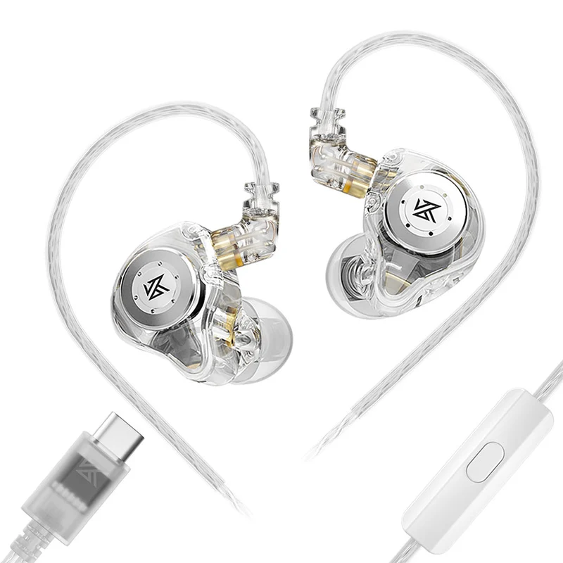 【KZ EDX Pro】10mm Dynamic Driver Wired in Ear Monitor, HIFI Bass Sound