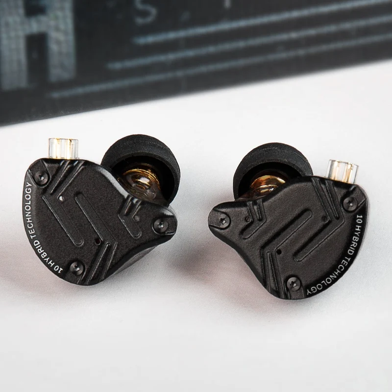 【KZ ZS10 Pro X】 1DD+4BA Hybrid Driver In-ear Monitor Earphone
