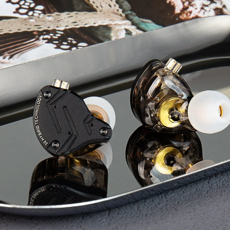 【KZ ZS10 Pro X】 1DD+4BA Hybrid Driver In-ear Monitor Earphone