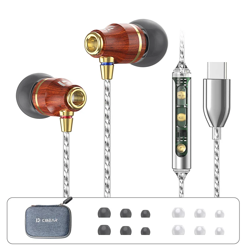 【KBEAR KW1——Clearance】Best Noise Cancelling In-Ear Earphones HiFi IEM Headphones for Sleeping