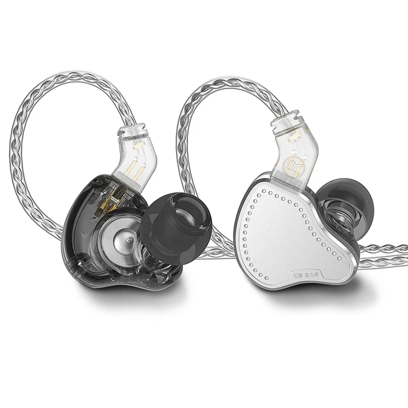 【KBEAR Pecker——Clearance】HiFi 2BA+1DD Driver Earphones In-Ear Metal Monitor IEM