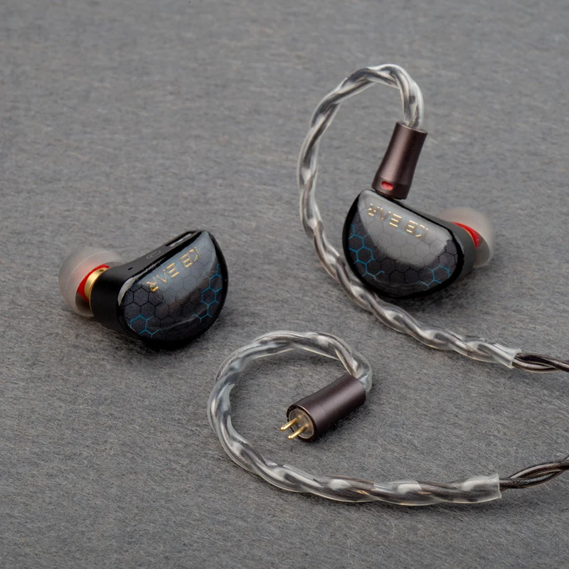 【KBEAR Hazy】6N Graphene Mixedly Braided with Copper-Silver Alloy Upgrade Cable Best Selling