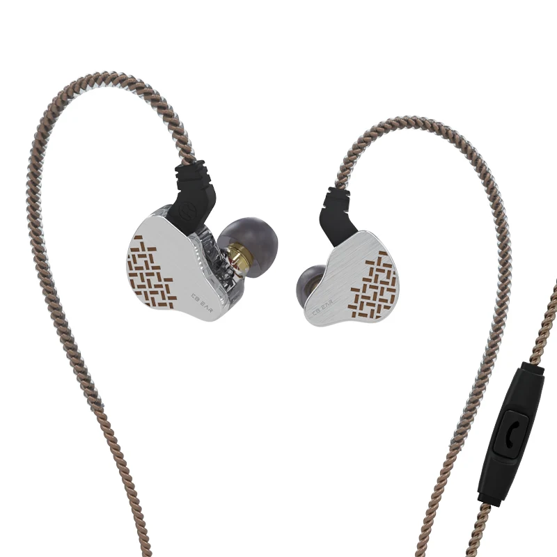 【KBEAR Rosefinch】Biological Diaphragm DD in-Ear Monitor HiFi Wired Earbuds for Game/Live