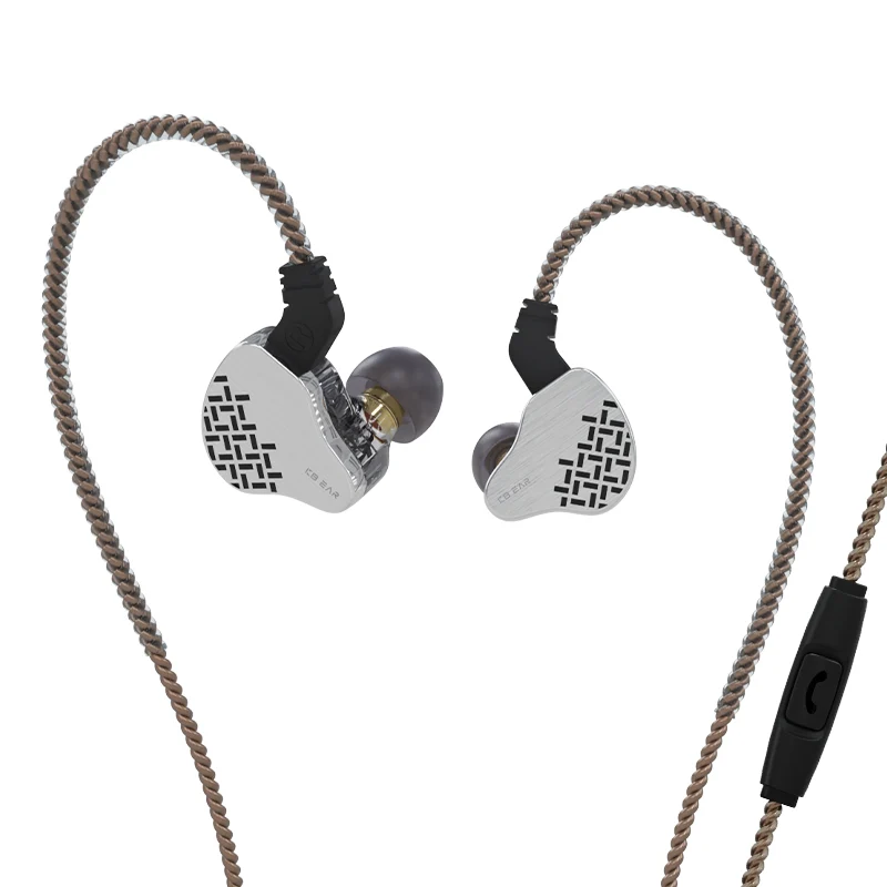 【KBEAR Rosefinch】Biological Diaphragm DD in-Ear Monitor HiFi Wired Earbuds for Game/Live