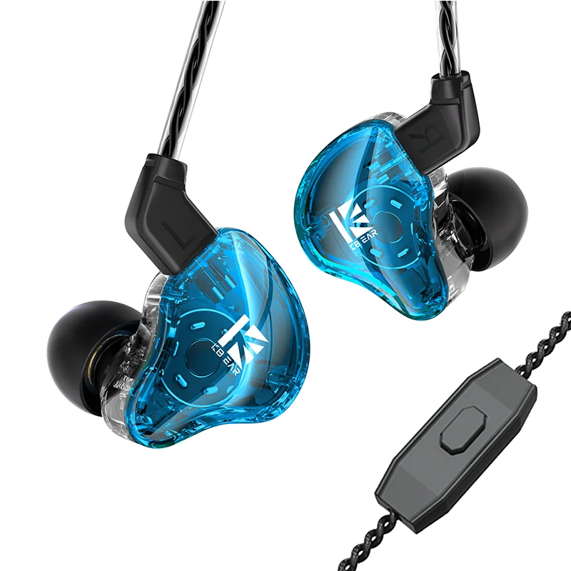 【KBEAR KS1】Dual Magnetic Circuit Single DD In Ear Monitor Super Bass IEM Headphones