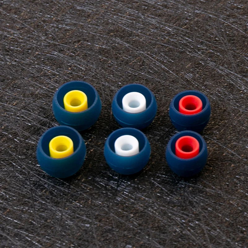 【KBEAR 08】 Silicone upgraded Eartips, Isolating Noise and Improving Sound with S M MS L Size