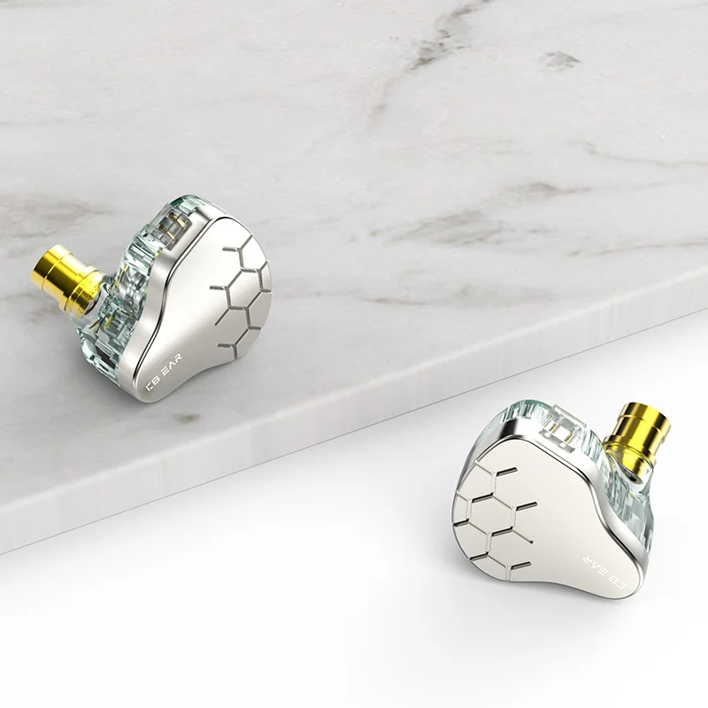 【KBEAR Lark】 1DD + 1BA In Ear Headphone Best Wired Earbuds In ear Monitors HIFI Earphones Headset