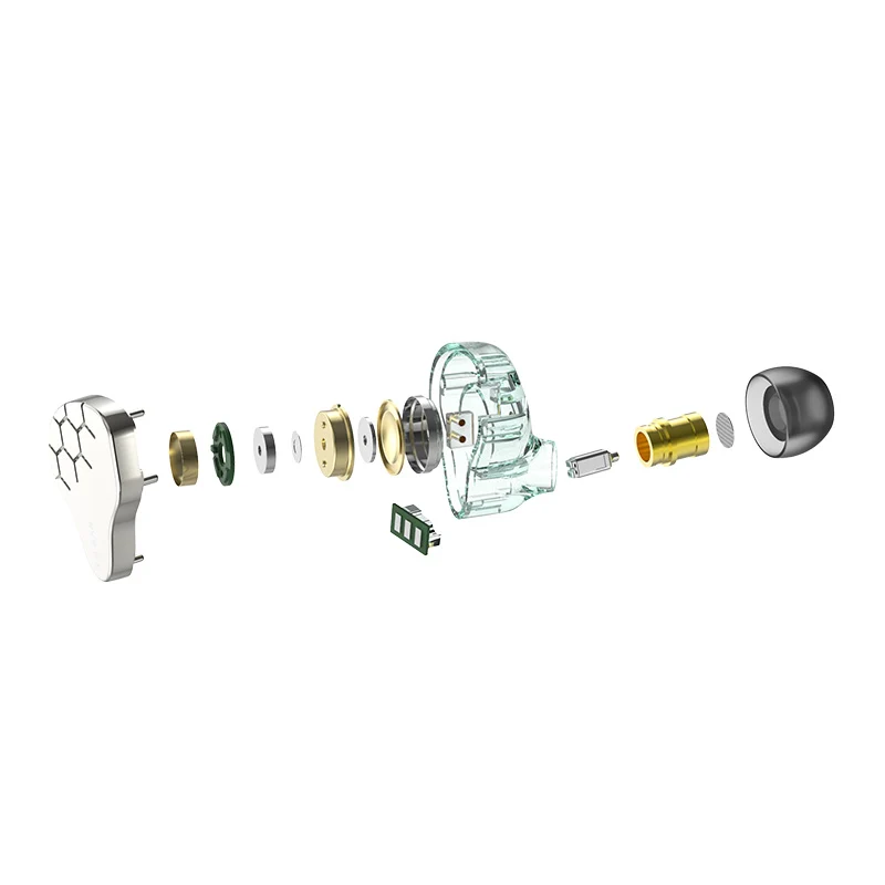 【KBEAR Lark】 1DD + 1BA In Ear Headphone Best Wired Earbuds In ear Monitors HIFI Earphones Headset
