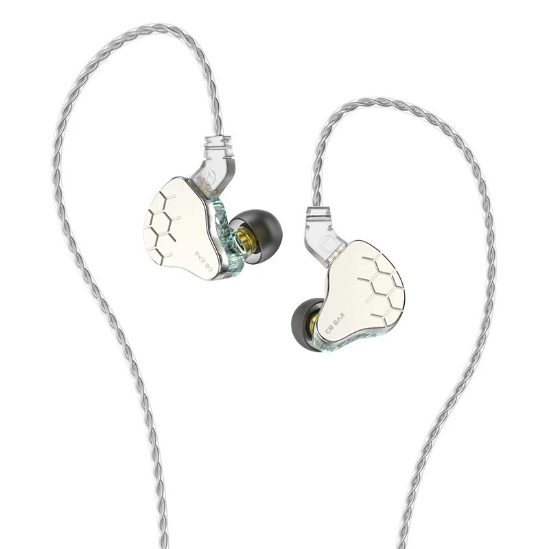 【KBEAR Lark】 1DD + 1BA In Ear Headphone Best Wired Earbuds In ear Monitors HIFI Earphones Headset