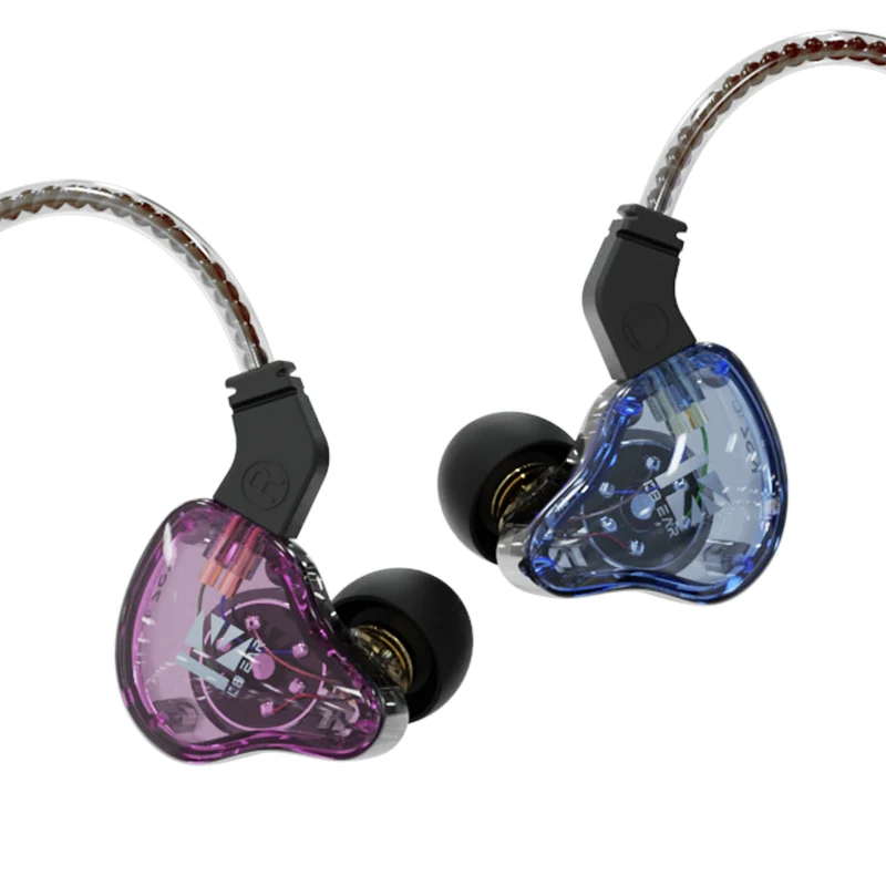 【KBEAR KS2——Clearance】1BA 1DD Hybrid in Ear Monitor Headphones Stereo Bass HiFi IEM Earphone