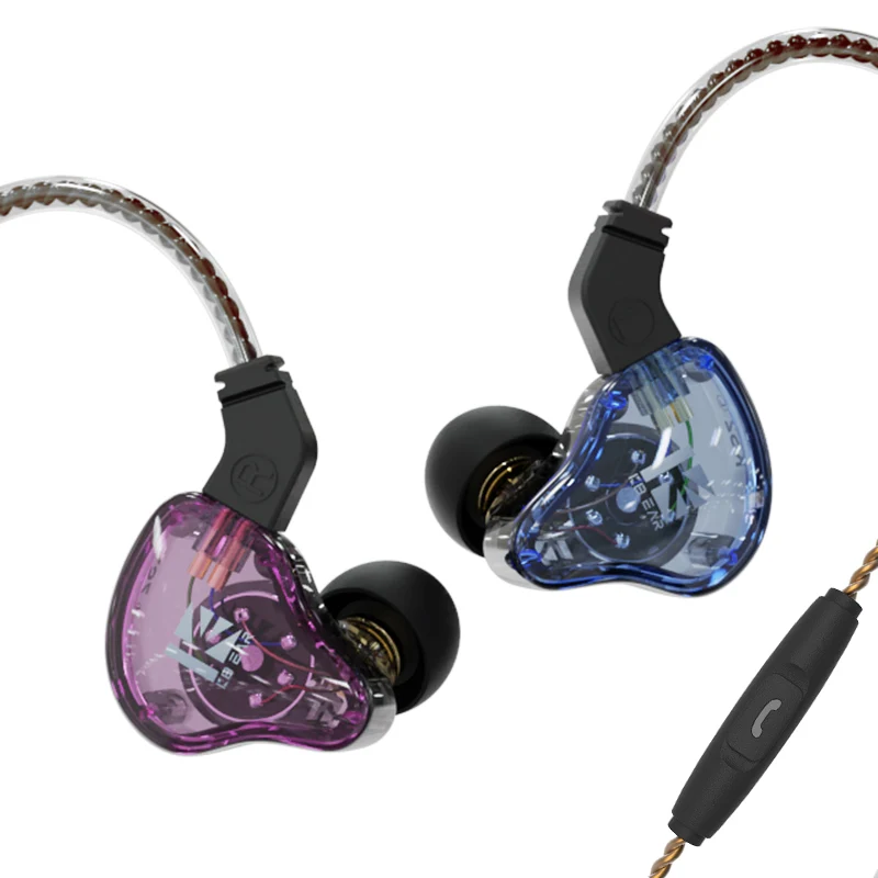【KBEAR KS2——Clearance】1BA 1DD Hybrid in Ear Monitor Headphones Stereo Bass HiFi IEM Earphone