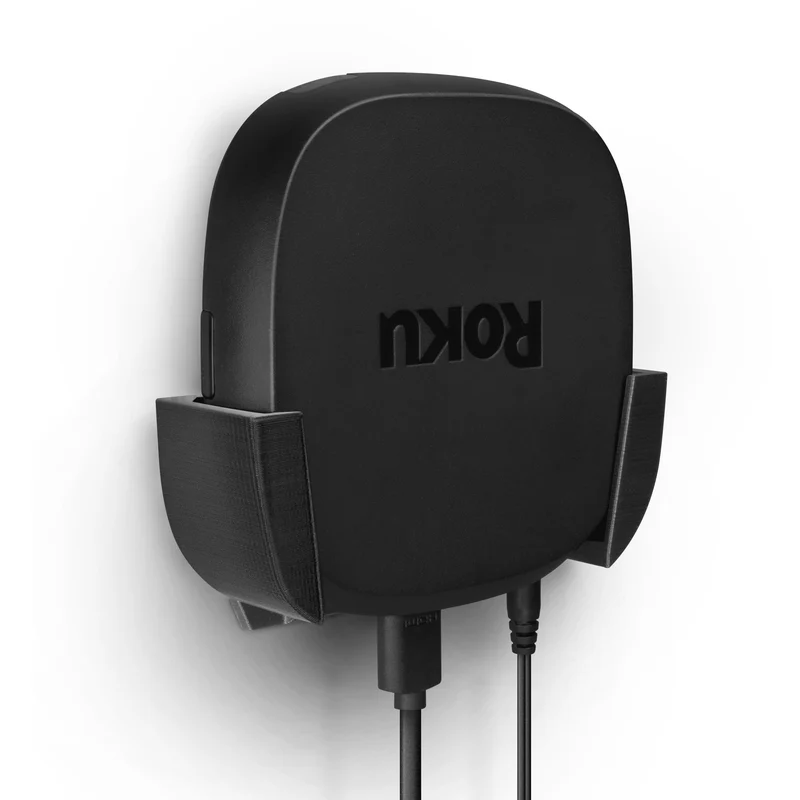 Roku Ultra 2020 Wand- und TV-Halterung - Klebehalterung, keine Schrauben oder Unordnung