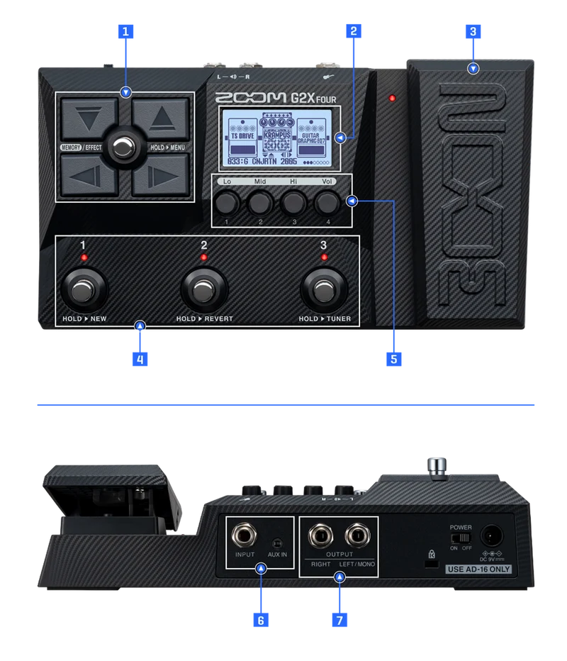 Zoom G2X FOUR