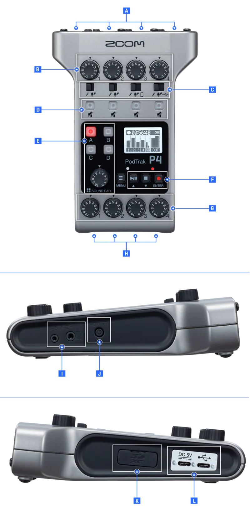 Zoom P4