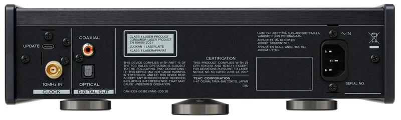 Teac PD-505T CD Transport Black