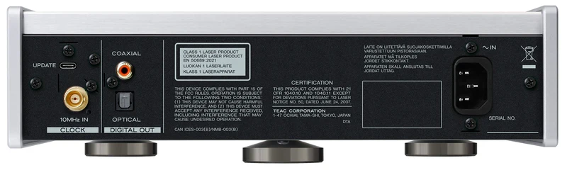 Teac PD-505T CD Transport Silver
