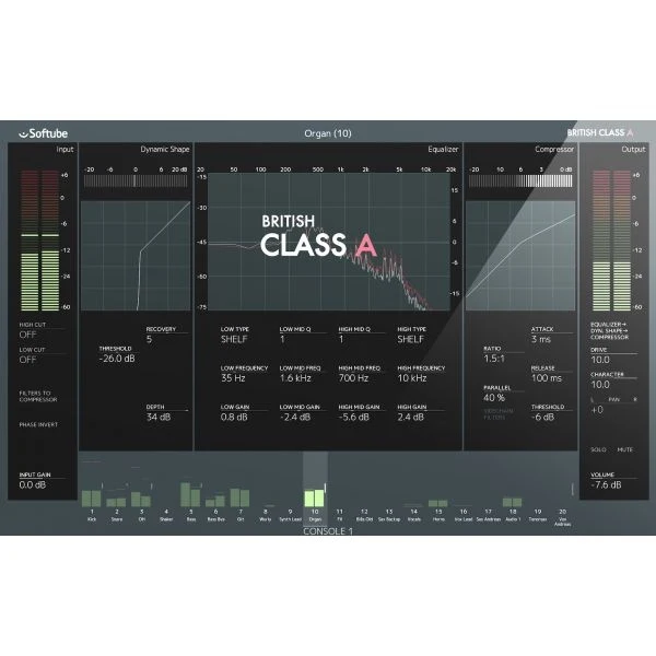 Softube British Class A For Console 1