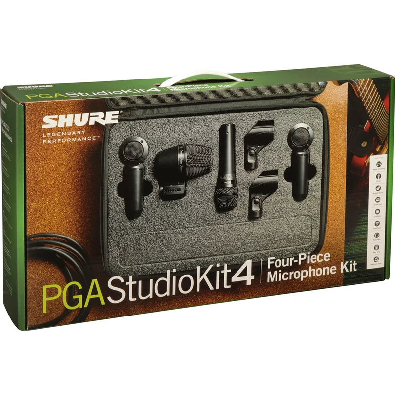 Shure PGADRUMKIT4 drumkit microphone set