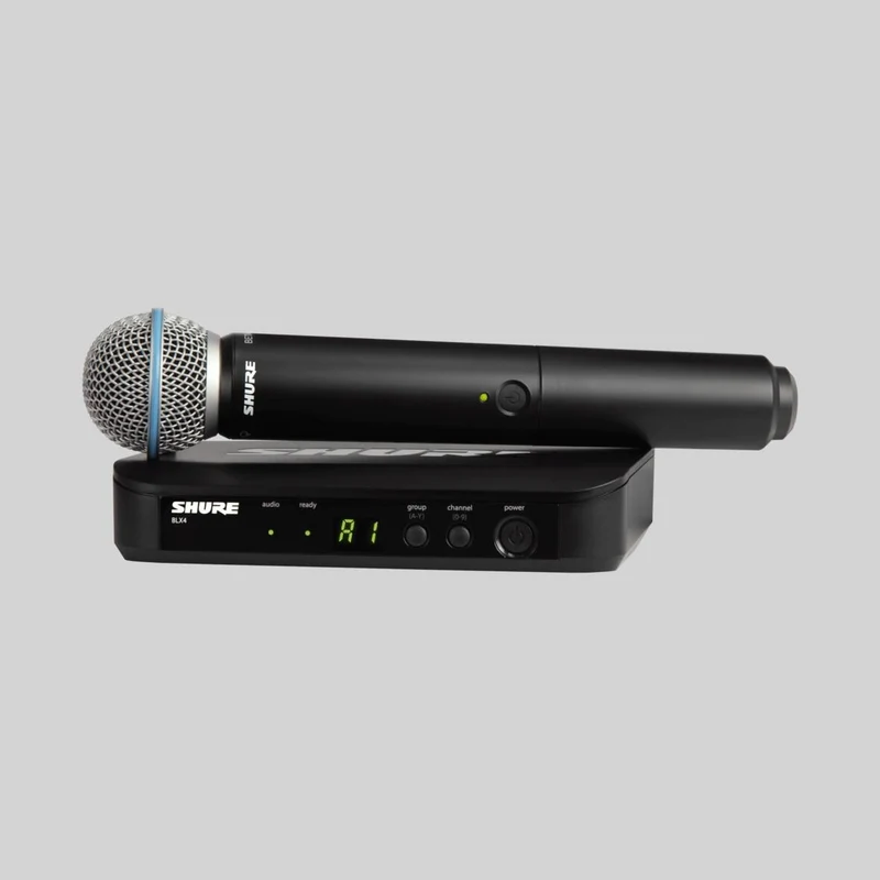 Shure BLX24E/B58-K14 VOCAL SYSTEM W/BETA58 614 - 638