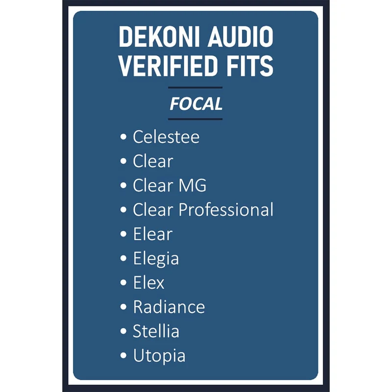 Earpads for Focal