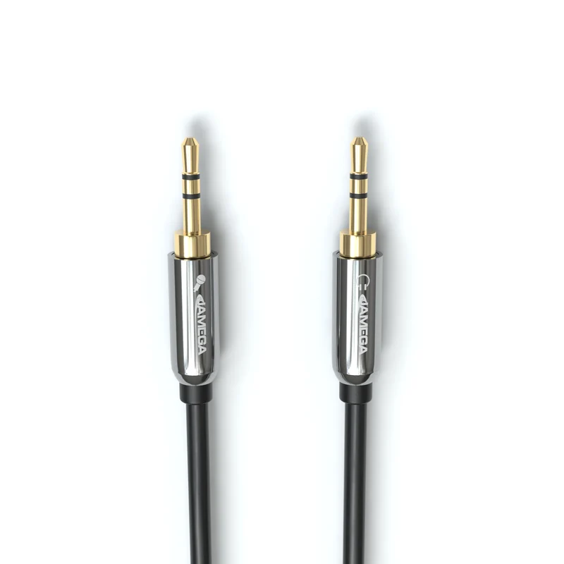 AUX Splitter - 3,5mm Klinkenbuchse auf 2x 3,5mm Mikrophon u Lautsprecher