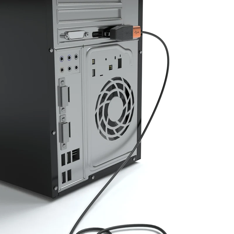 USB-A 3.0 Stecker 90° Links - USB-A 3.0 Buchse