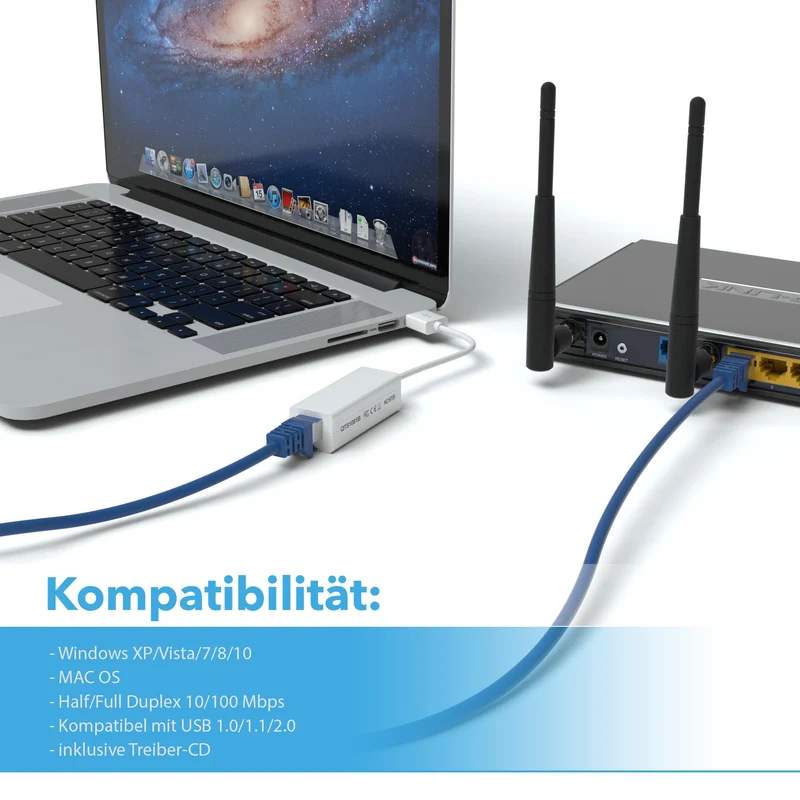 USB 2.0 LAN Adapter