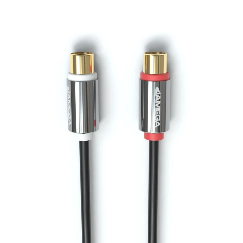 RCA Y-Adapter - Stecker auf 2x Buchse 0,2m