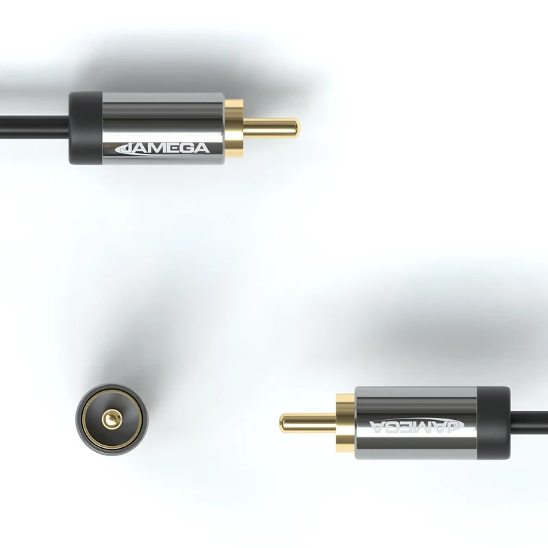 RCA Y-Adapter - Stecker auf 2x Buchse 0,2m