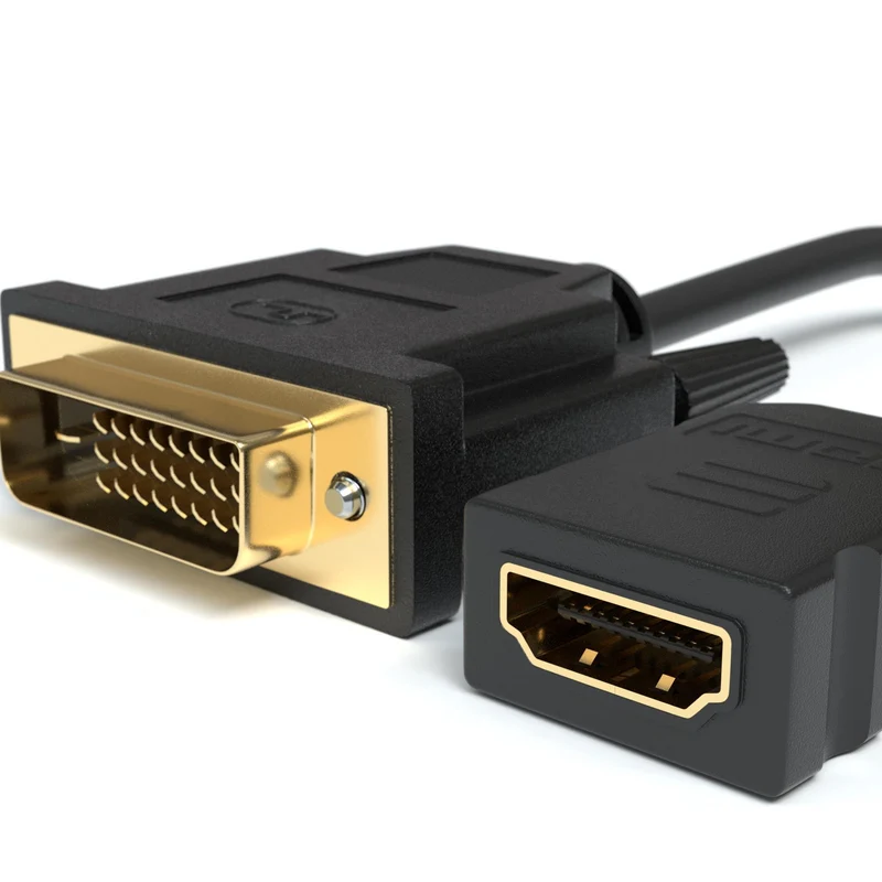 DVI 24+1 Male - HDMI Female - Adapter 0,1m