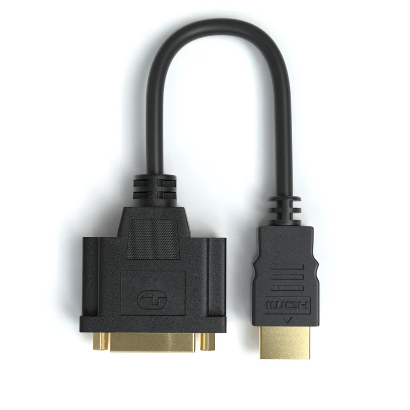 HDMI Male - DVI 24+5 Female Adapter 0,1m