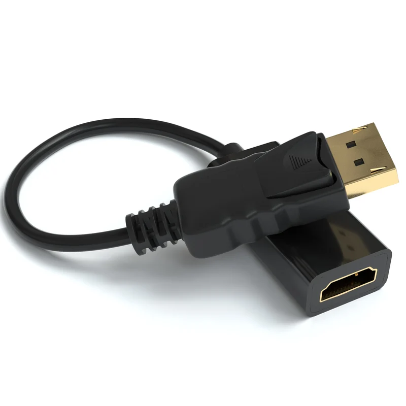 Displayport Male - HDMI Female / 4K@30Hz 0,1m