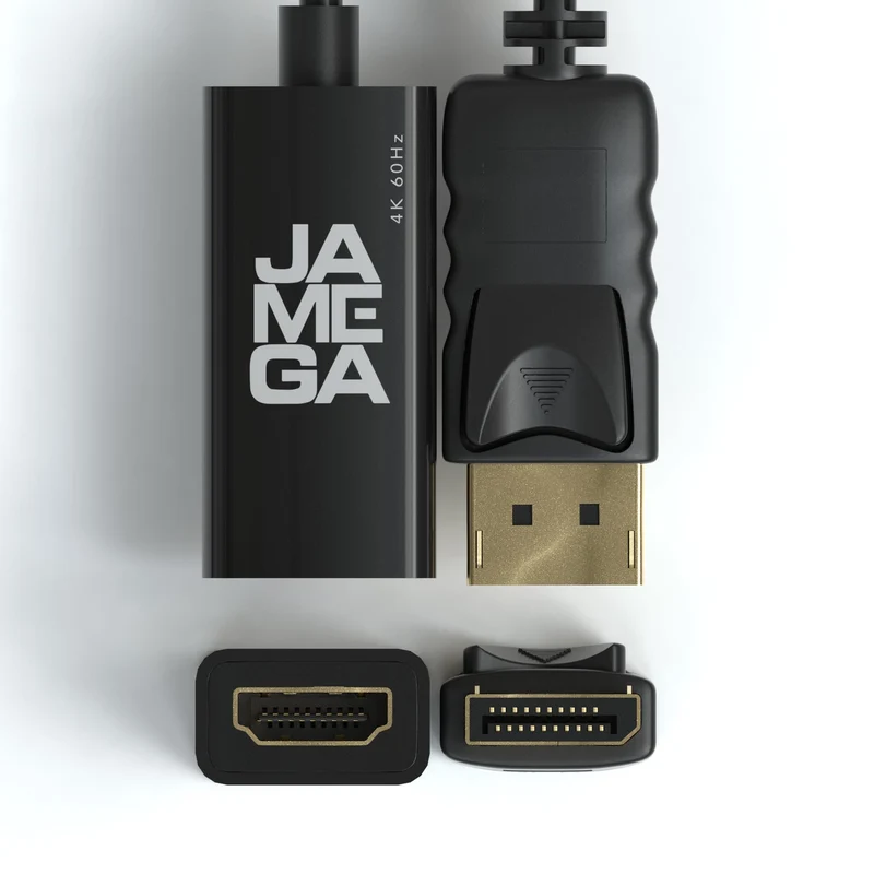 Displayport Male - HDMI Female / 4K@60Hz 0,1m
