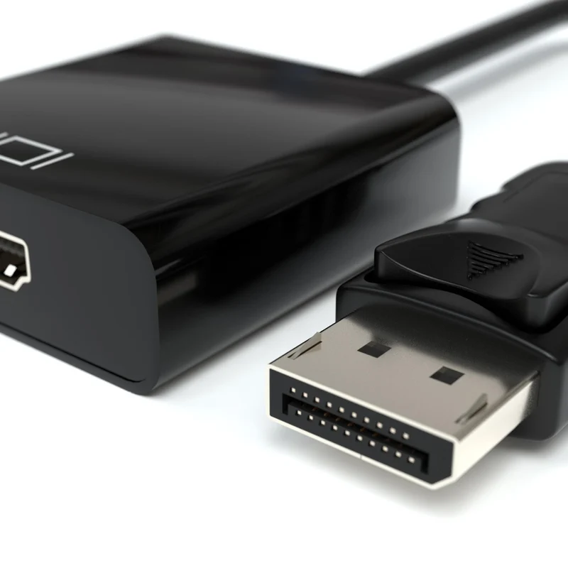 DisplayPort zu HDMI A Female Adapter - Schwarz