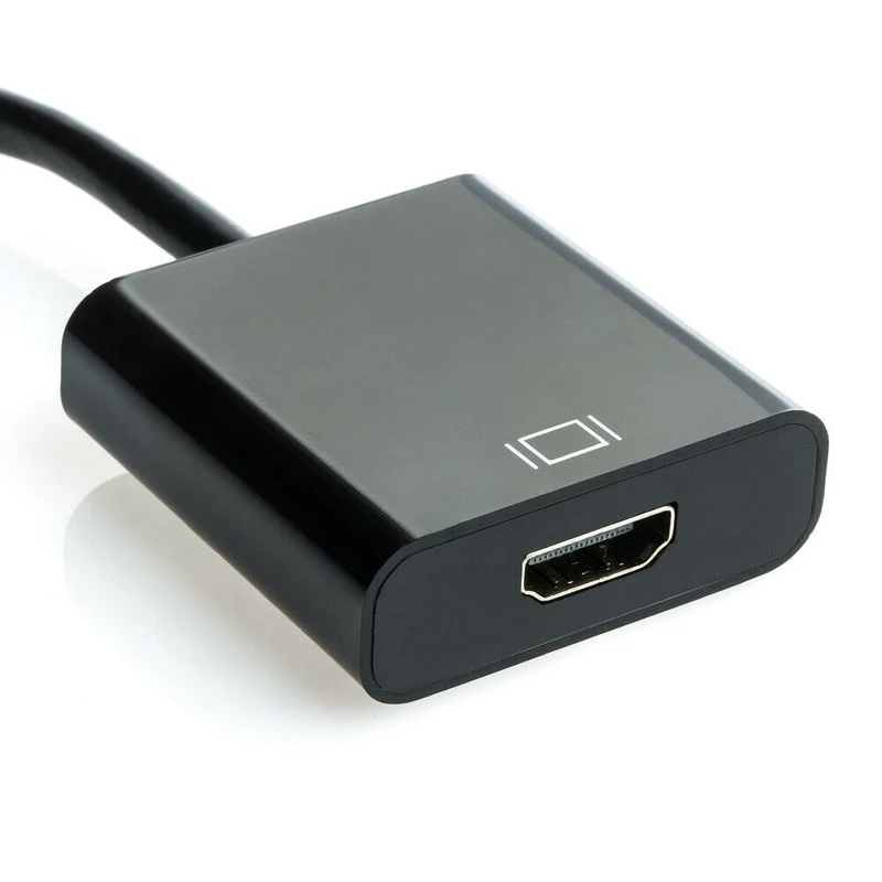 DisplayPort zu HDMI A Female Adapter - Schwarz