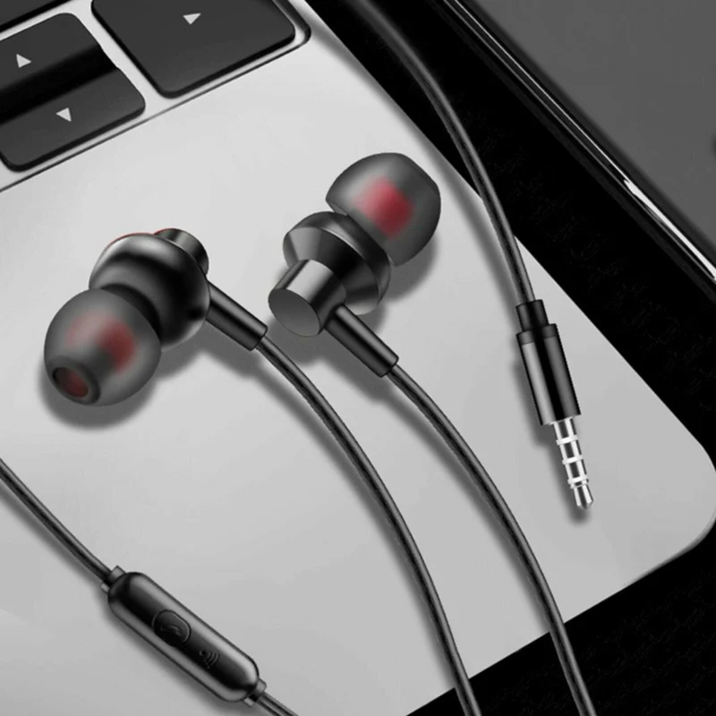 Super Bass In-Ear Kopfhörer Ohrhörer A03 Headset Earphone Headphone + Hardcase