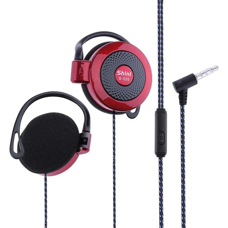 Shini S520 Sport Ohrbügel Kopfhörer Headset On-Ear Earphone Headphone Bass