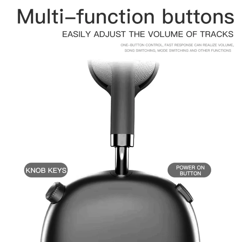 Wireless Bluetooth 5.3 Kopfhörer P9 Plus Over Ear Stereo Headset