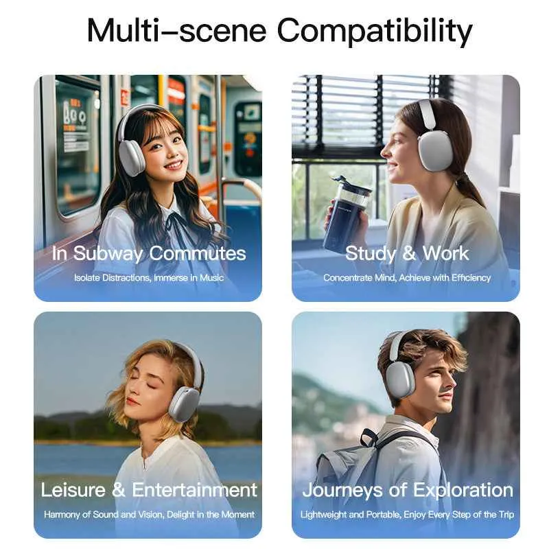Bluetooth Over-Ear Kopfhörer SY-T9 – Kabellos & bequem für Musik