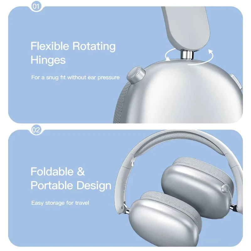 Bluetooth Over-Ear Kopfhörer SY-T9 – Kabellos & bequem für Musik