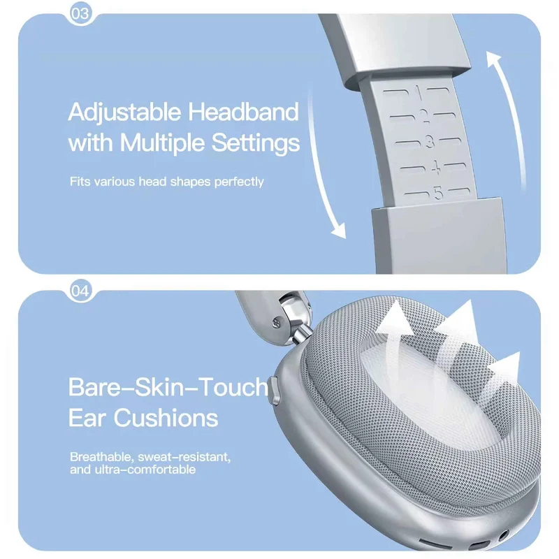 Bluetooth Over-Ear Kopfhörer SY-T9 – Kabellos & bequem für Musik