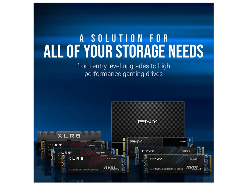 PNY CS900 2.5" 250GB 7mm SATA III SSD