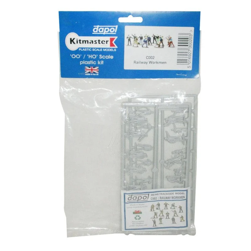 Dapol OO Railway Workmen (Set of 39) Kit