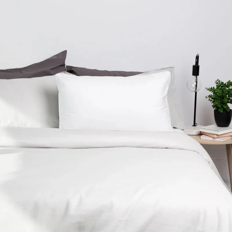 Tontine Sleep Tight Silver Shield Medium Cotton Pillow 46x71cm (White)